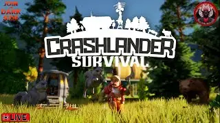 Lets Play Scrap Mechanic Crashlander Survival MOD!