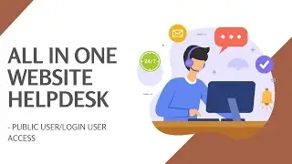 All In One Website Helpdesk - Public User/Login User Access Odoo