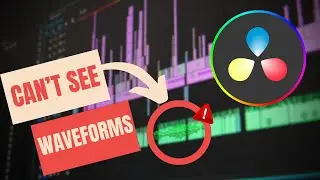 3 EASY STEPS - How to Enable Audio Waveforms on DaVinci Resolve 18