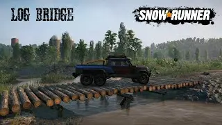 Log Bridge In The Institute How To And Tip SnowRunner New Phase 8 DLC/Update Gameplay Guide Tutorial