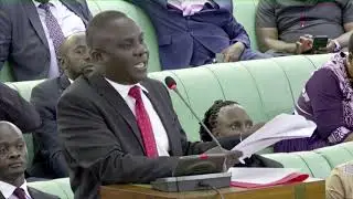 Muwanga kivumbi presents report on the status of Uganda's Treasury. enjoy