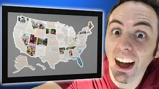 USA Photo Map | Thunder Bunny Labs Map Unboxing & Review