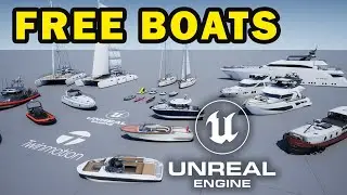 Unreal Engine 5 - FREE Twinmotion Boats Pack (REVIEW)