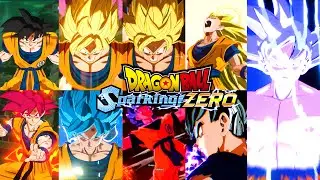 Dragon Ball Sparking Zero - Goku All New Transformations (Base - Mui) Showcase