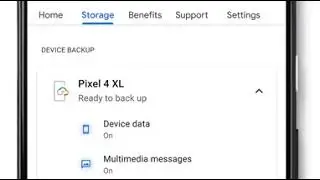 Phone backup and a new storage manager in the Google One app