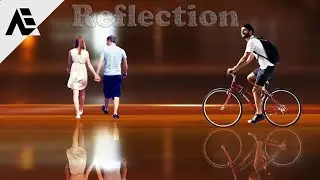 After Effects Tutorial: How To Create Reflection floor In After Effects