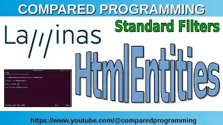 Laminas Standard Filters: HtmlEntities