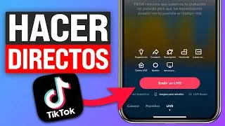 Cómo TRANSMITIR la PANTALLA de mi CELULAR en TIKTOK (2024)