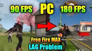 PC FreeFire MAX LAG Problem FIX || Bluestacks 90 FPS to 180 FPS Setting || FreeFire MAX PC Setting