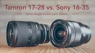 Best zoom wide-angle lens? - Tamron 17-28 F2.8 vs. Sony 16-35 F4 - Image comparison - Review