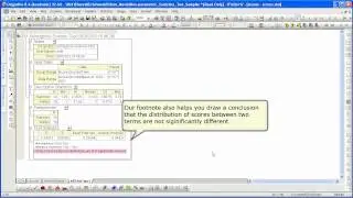 Statistics: Origin 8.6: Non-parametric Statistics for Two samples