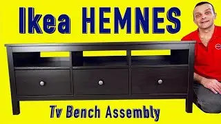 Ikea HEMNES TV bench Assembly Instructions