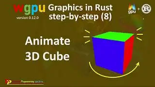 Rust wgpu (8): Rotate 3D Cube