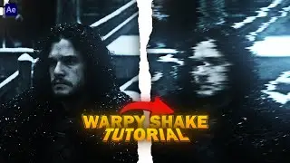 How to make trending warp shake on  After Effects | After Effects Tutorial (+Preset)