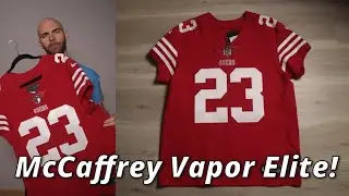 I got a Nike Vapor Elite Christian MCcaffrey Jersey  Customized - Full Review