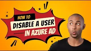 How to disable a user in Azure AD