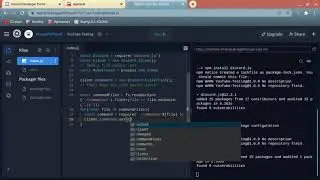 Advanced Discord.js Bot | Discord Bot Tutorial | Command Handler | First Command (Ping) | Episode 1