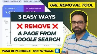 URL Removal Tool in Google Search Console | GSC Tutorial 8 | Robin Mehta