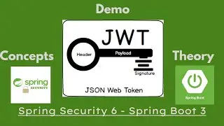 JSON Web Token in Spring Security 6 - Spring Boot 3 | Concepts - Theory - Demo