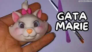 Gatita Marie en Porcelana Fría// TUTORIAL FÁCIL// en 2 MINUTOS // Moracraft Porcelana Fría