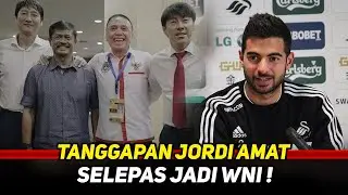 RESPONS PEMAIN KELAS DUNIA!! Isyarat Jordi Amat untuk Timnas di Kualifikasi Piala asia.. bikin haru⚡