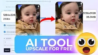 Ai Tool to upscale low quality images to High quality! 😱