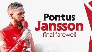 Pontus Jansson's FULL Final Farewell speech! 😢🎩