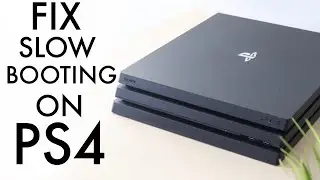 How To FIX PlayStation 4 Booting Up Slow! (2023)