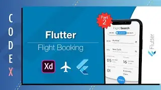 Flutter UI Design & Development tutorial || Flight Booking UI