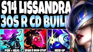 I created a Season 14 Lissandra Build Guide that will let you spam R PER 30 SECONDS | s14 Gameplay