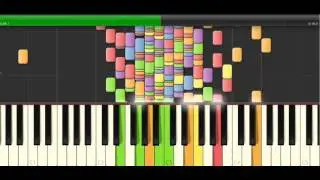 15 instruments synthesia - MUSIC NEEDS GAPS - Time is not irrelevant [PianoRollComposer]