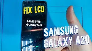 Samsung A20 ЗАМЕНА ЭКРАНА how toreplace display A205 разбор