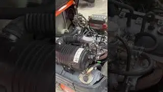 Ремонт ДВС вилочного погрузчика Toyota 6 серии.