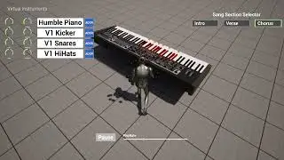 UE5 MIDI File Performance With Audio Components and Metasounds.