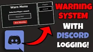 Warning system with Discord webhook logging | Roblox Tutorial