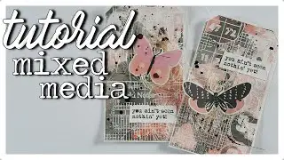TAGS Mixed Media FÁCIL ✨ Sello AALL & Create de (Marakiscrap) [CO]