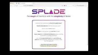 Introducing Laravel Splade: the magic of Inertia.js with the simplicity of Blade