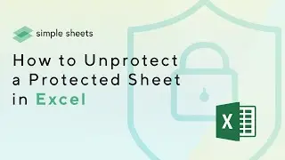 How to Unprotect a Protected Sheet in Excel | How Unlock Excel Sheets Without Password