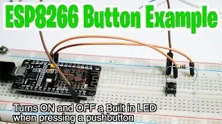 NodeMCU ESP8266 Button example