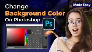 How to change background color in photoshop 2024