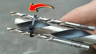 Drill like a razor! Sharpen your DRILL BIT in 2 minutes with this tool