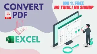 Convert PDF to Excel using Tabula. 100% Free Open Source Software