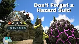 Fjordur Rock Drake Egg Location & Retrieval Guide! w/ Blue & Red Gem Locations - Ark Fjordur Map