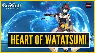 Genshin Impact - Heart Of Watasumi | Break The Seal Of The Eye, Fang, Fin, & Tail  [Full Quest]