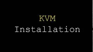 KVM |  Installation of KVM Packages