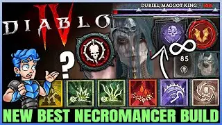 Diablo 4 - New Best HIGHEST DAMAGE Necromancer Endgame Build - Vampire Shadowblight is OP - Guide!
