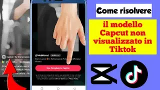 modello CapCut non mostra il problema risolto. Come correggere il modello non visualizzato in CapCut