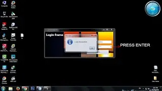 how to login by pressing enter key or jButton | java tutorial #13