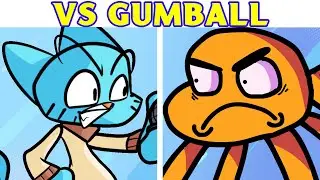 FNF - The Funkin' World of GumBall Full Week (FNF Mod/Hard/Come and Learn with Pibby)