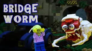 LEGO SIREN HEAD 3: Bridge Worm / horror stop motion
